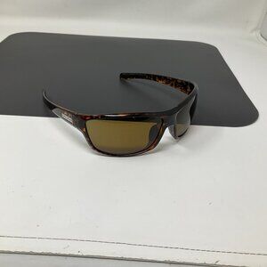 Suncloud Polaroid Conductor Tortoise Brown Wrap Sunglasses Scratches On Lenses